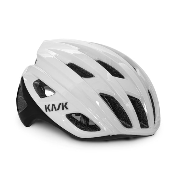 Capacete de ciclismo kask modelo mojito cubed wg11 branco e preto - tam s 