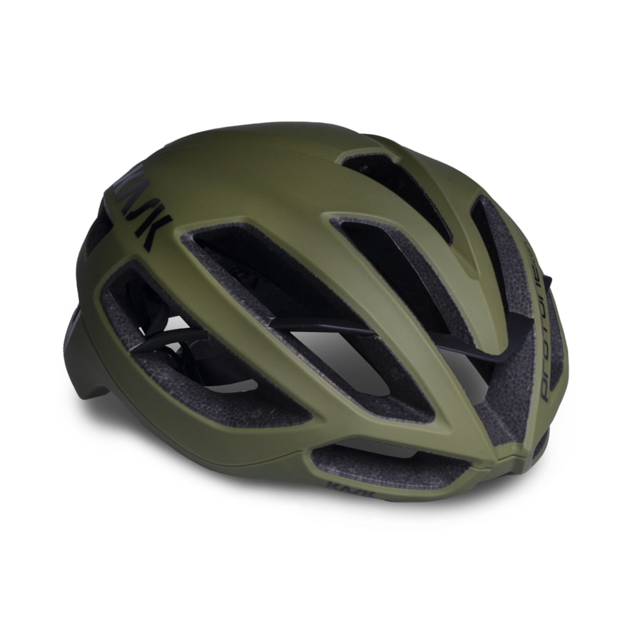 Capacete de ciclismo kask protone icon wg11 verde oliva fosco - tam m