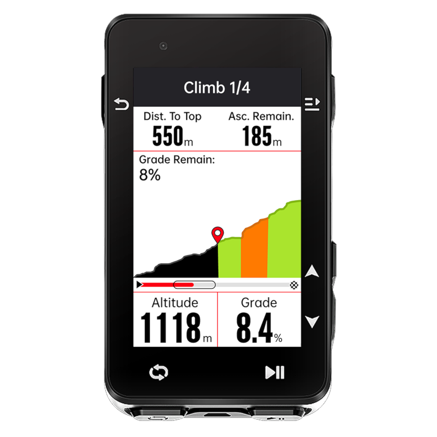 Ciclocomputador com gps modelo igs630s igpsport