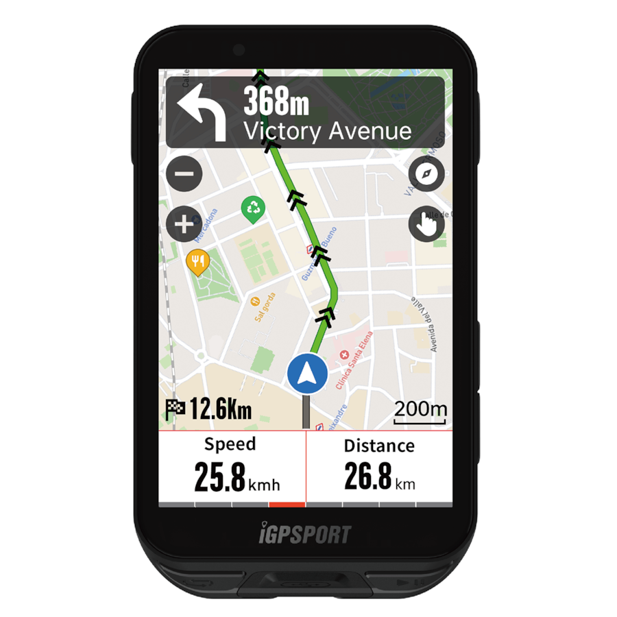 Ciclocomputador com gps modelo igs800 igpsport 