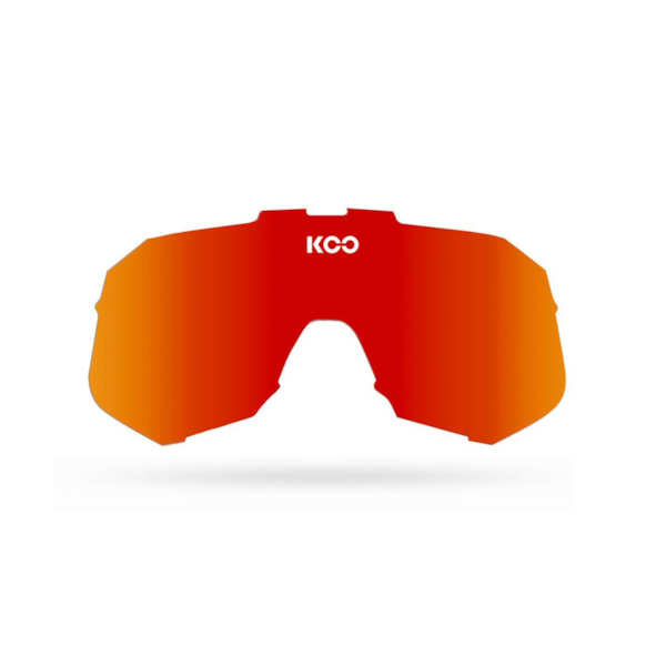 Lente para oculos koo demos laranja espelhada