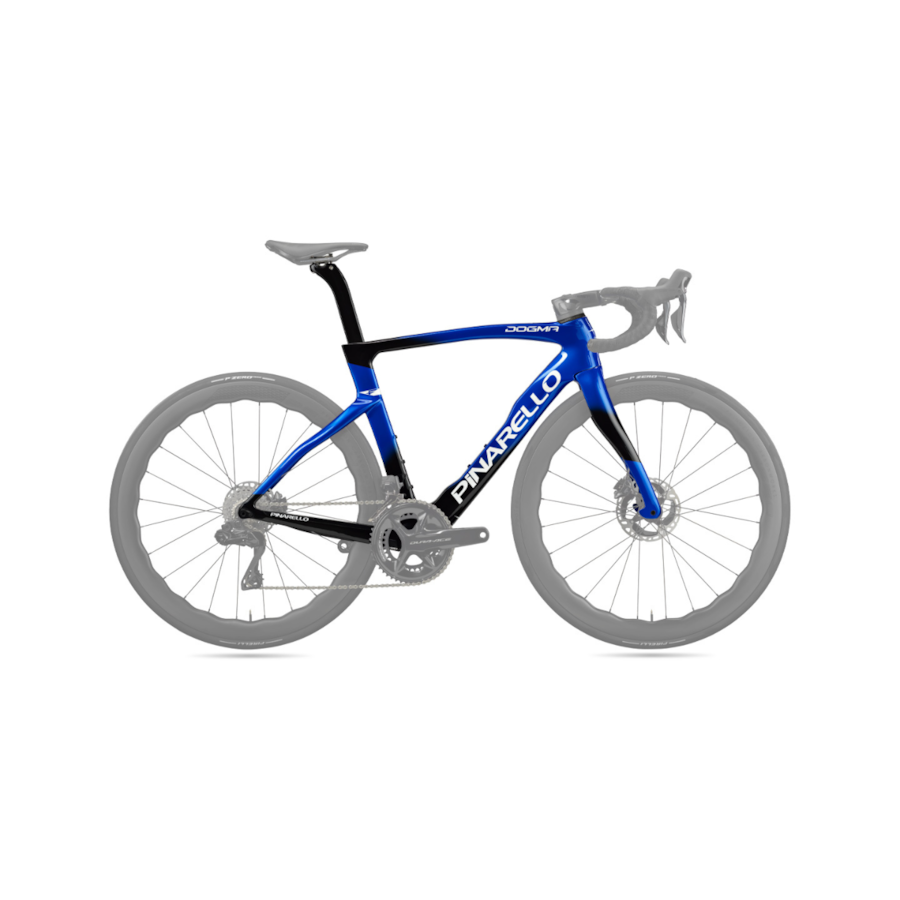 Quadro de carbono pinarello dogma f disc 50 sonic blue